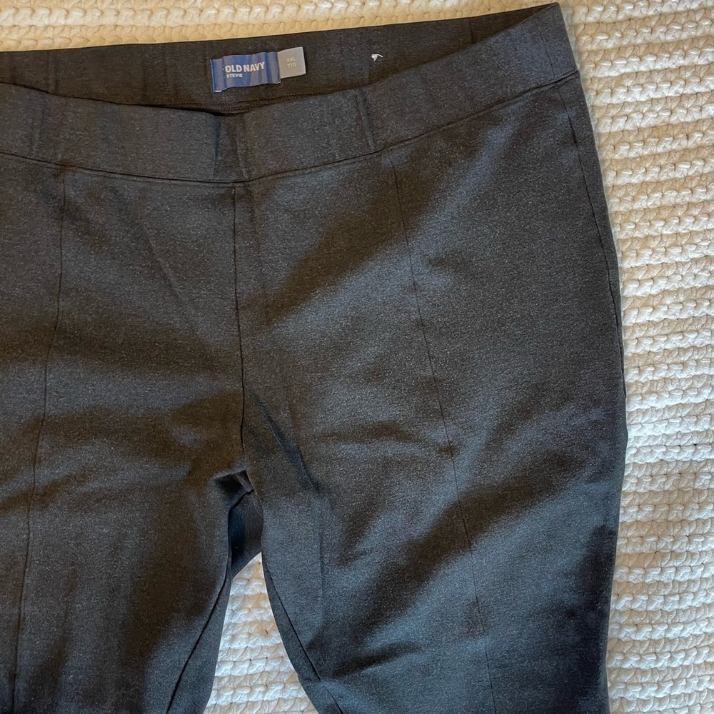Old Navy Women’s “Stevie” Gray Knit Pants, size XXL